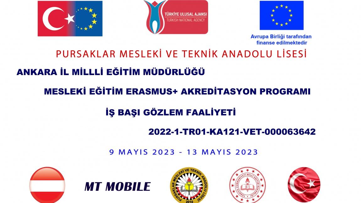 Erasmus+ 2022 Ankara İl Milli Eğitim Akreditasyon Programı İş Başı Gözlem Faaliyeti